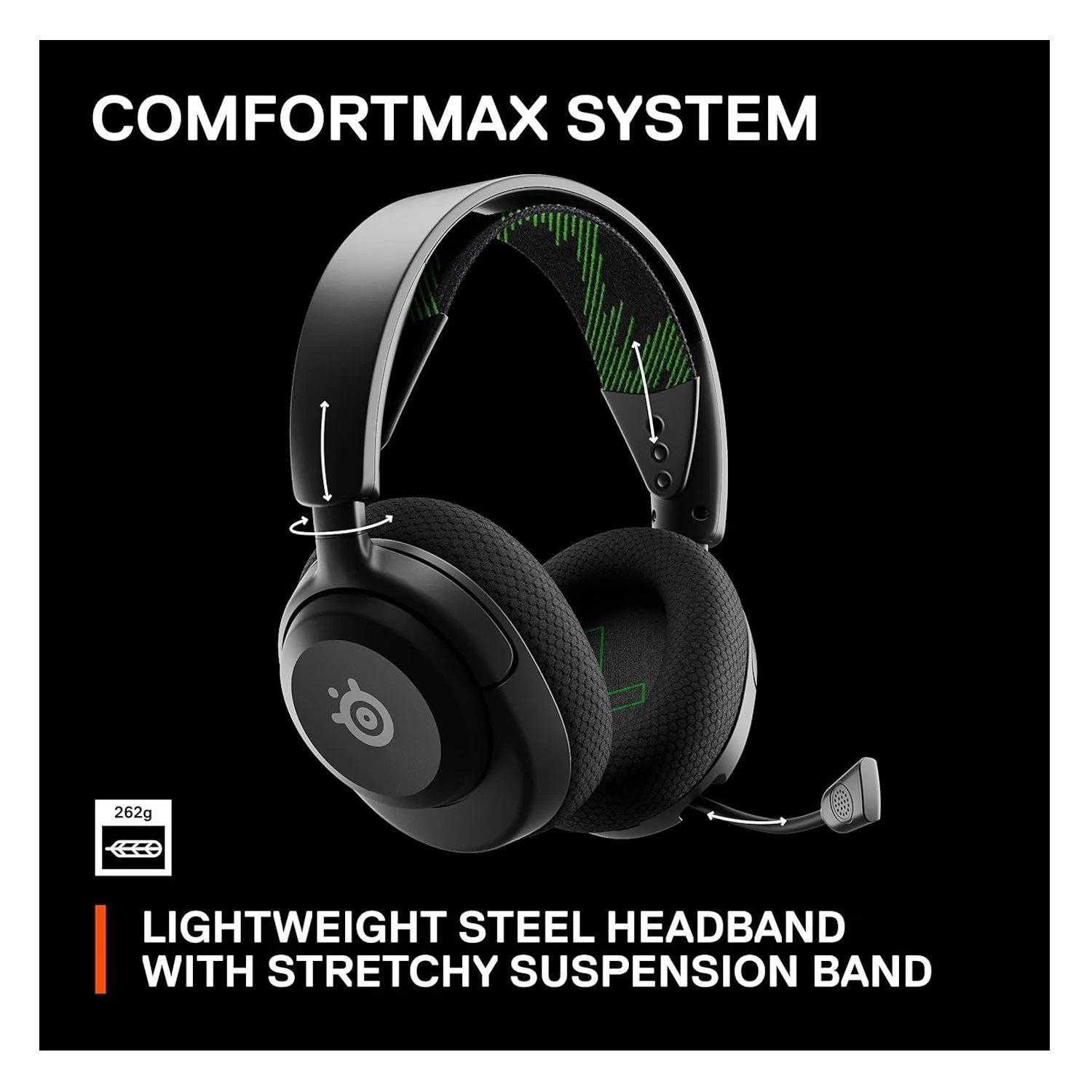 Steelseries Arctis Nova 4X Wireless Gaming Headset – Black 15 Steelseries Arctis Nova 4X Wireless Gaming Headset – Black - Ảnh 15