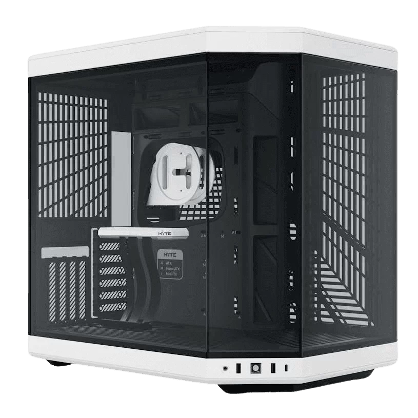 Hyte Y70 Standard Panda Modern Aesthetic Case - Black/White Mid-Tower ATX size 1 Hyte Y70 Standard Panda Modern Aesthetic Case - Black/White Mid-Tower ATX size