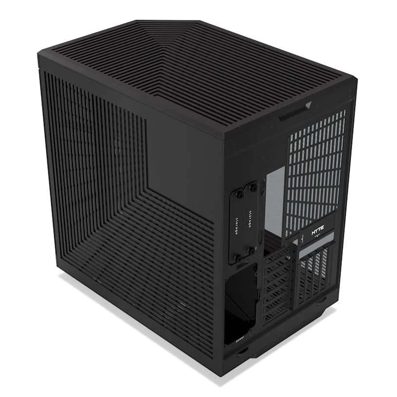Hyte Y70 Standard Pitch Black Modern Aesthetic Case - Black/Black Mid-Tower ATX size 5 Hyte Y70 Standard Pitch Black Modern Aesthetic Case - Black/Black Mid-Tower ATX size - Ảnh 5