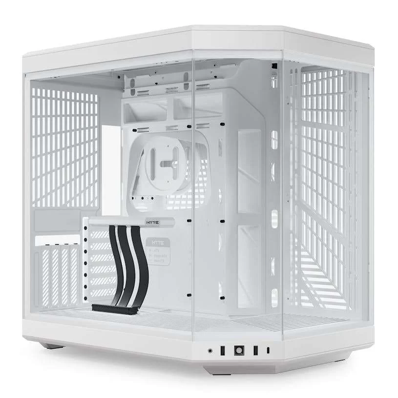Hyte Y70 Standard Snow White Modern Aesthetic Case - White/White Mid-Tower ATX size 2 Hyte Y70 Standard Snow White Modern Aesthetic Case - White/White Mid-Tower ATX size - Ảnh 2