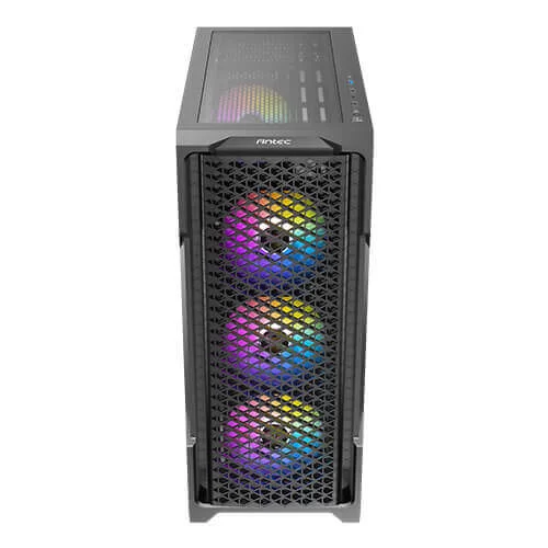 Antec NX Series AX90 Case - Black, Mesh Front Panel, 4x 120mm ARGB included 3 Antec NX Series AX90 Case - Black, Mesh Front Panel, 4x 120mm ARGB included - Ảnh 3