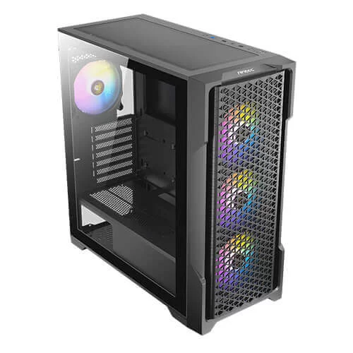 Antec NX Series AX90 Case - Black, Mesh Front Panel, 4x 120mm ARGB included 4 Antec NX Series AX90 Case - Black, Mesh Front Panel, 4x 120mm ARGB included - Ảnh 4