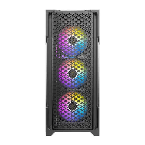 Antec NX Series AX90 Case - Black, Mesh Front Panel, 4x 120mm ARGB included 5 Antec NX Series AX90 Case - Black, Mesh Front Panel, 4x 120mm ARGB included - Ảnh 5