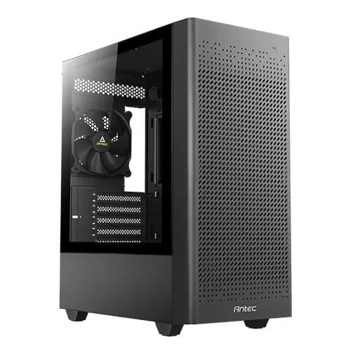 Antec NX Series NX500M ARGB Case - Black, Mesh Front Panel, 3x 120mm ARGB included 2 Antec NX Series NX500M ARGB Case - Black, Mesh Front Panel, 3x 120mm ARGB included - Ảnh 2
