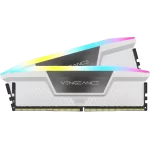 CORSAIR Vengeance RGB White 32GB Memory Kit - White, 32GB  (2x16GB) 5600MHz C40 DDR5 (CMH32GX5M2B5600C40W)