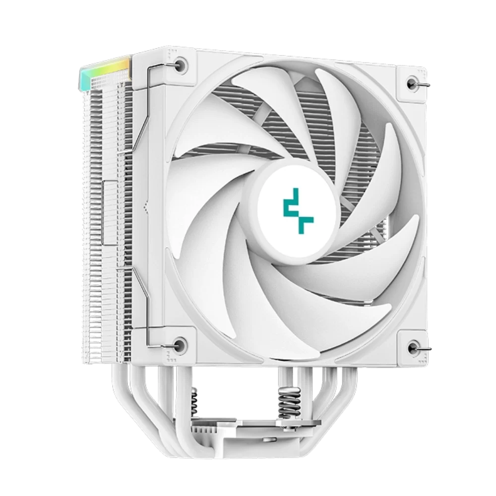 Deepcool AK400 DIGITAL WH CPU Air Cooler - White, 4 heatpipes, ARGB LED strips, 1x 120mm FK120 PWM fan, Intel LGA 1700/AMD AM5 Support 1 Deepcool AK400 DIGITAL WH CPU Air Cooler - White, 4 heatpipes, ARGB LED strips, 1x 120mm FK120 PWM fan, Intel LGA 1700/AMD AM5 Support
