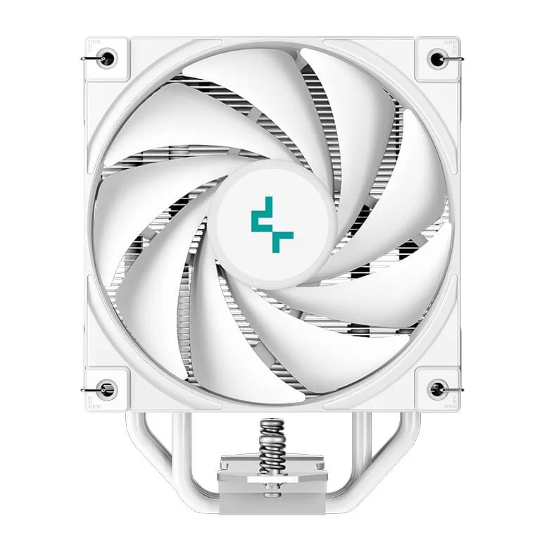 Deepcool AK400 DIGITAL WH CPU Air Cooler - White, 4 heatpipes, ARGB LED strips, 1x 120mm FK120 PWM fan, Intel LGA 1700/AMD AM5 Support 4 Deepcool AK400 DIGITAL WH CPU Air Cooler - White, 4 heatpipes, ARGB LED strips, 1x 120mm FK120 PWM fan, Intel LGA 1700/AMD AM5 Support - Ảnh 4