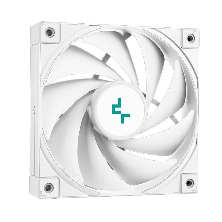 Deepcool AK400 DIGITAL WH CPU Air Cooler - White, 4 heatpipes, ARGB LED strips, 1x 120mm FK120 PWM fan, Intel LGA 1700/AMD AM5 Support 8 Deepcool AK400 DIGITAL WH CPU Air Cooler - White, 4 heatpipes, ARGB LED strips, 1x 120mm FK120 PWM fan, Intel LGA 1700/AMD AM5 Support - Ảnh 8