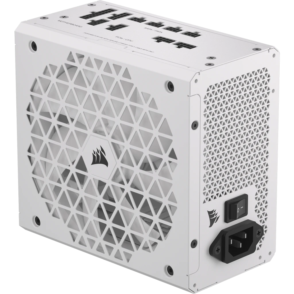 CORSAIR RMx Series RM750x SHIFT WHITE PSU - 750W, 80 Plus Gold, side cable interface, full modular 2 CORSAIR RMx Series RM750x SHIFT WHITE PSU - 750W, 80 Plus Gold, side cable interface, full modular - Ảnh 2