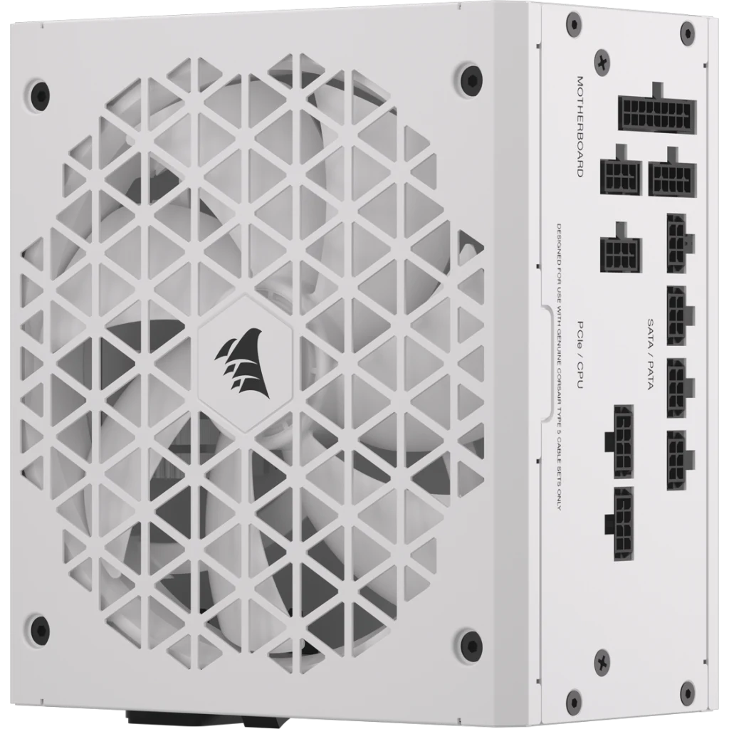 CORSAIR RMx Series RM750x SHIFT WHITE PSU - 750W, 80 Plus Gold, side cable interface, full modular 4 CORSAIR RMx Series RM750x SHIFT WHITE PSU - 750W, 80 Plus Gold, side cable interface, full modular - Ảnh 4
