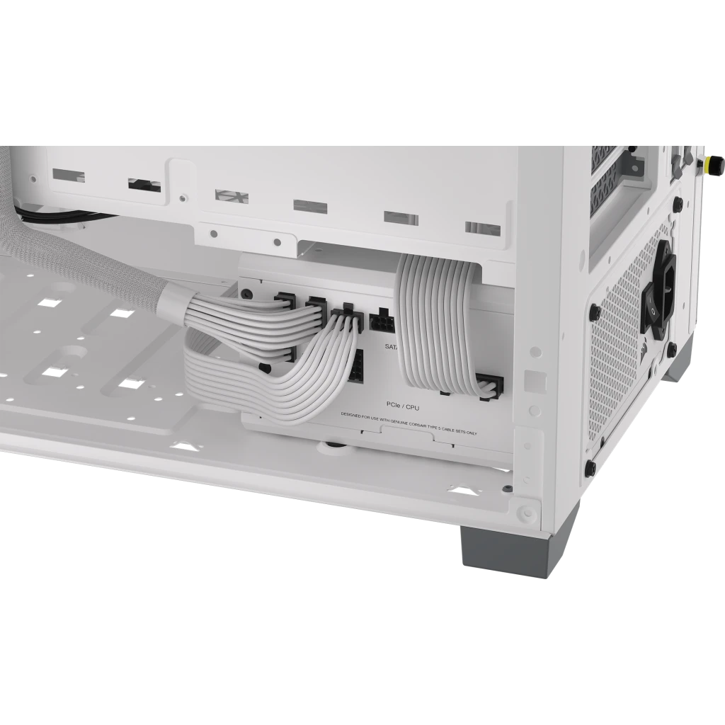 CORSAIR RMx Series RM750x SHIFT WHITE PSU - 750W, 80 Plus Gold, side cable interface, full modular 6 CORSAIR RMx Series RM750x SHIFT WHITE PSU - 750W, 80 Plus Gold, side cable interface, full modular - Ảnh 6