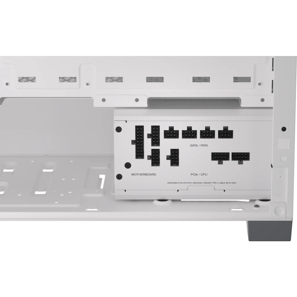 CORSAIR RMx Series RM750x SHIFT WHITE PSU - 750W, 80 Plus Gold, side cable interface, full modular 7 CORSAIR RMx Series RM750x SHIFT WHITE PSU - 750W, 80 Plus Gold, side cable interface, full modular - Ảnh 7