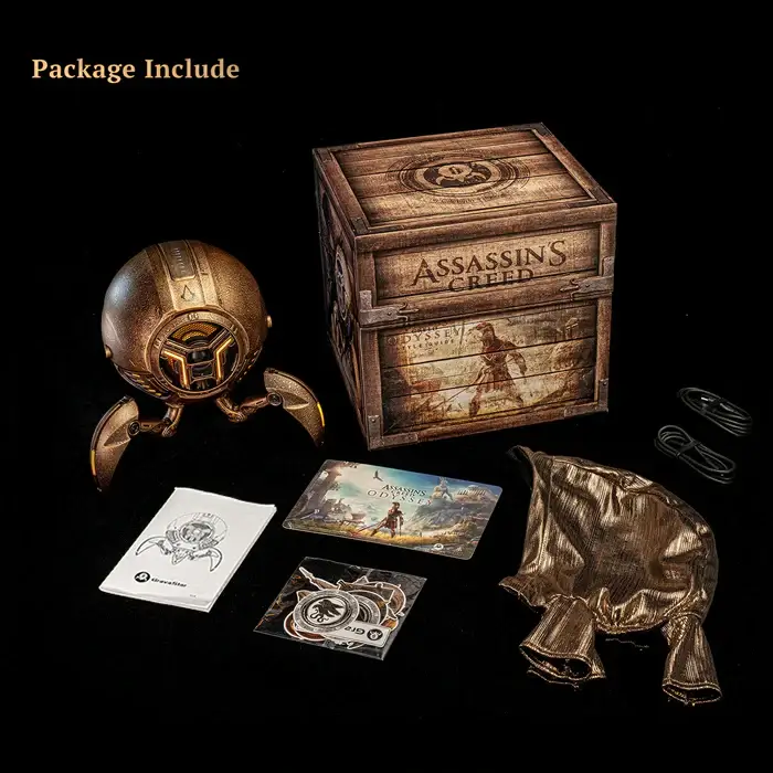 GravaStar GravaStar Mars Pro Limited Edition - Assassin's Creed Apple of Eden Bluetooth Speaker 10 GravaStar GravaStar Mars Pro Limited Edition - Assassin's Creed Apple of Eden Bluetooth Speaker - Ảnh 10