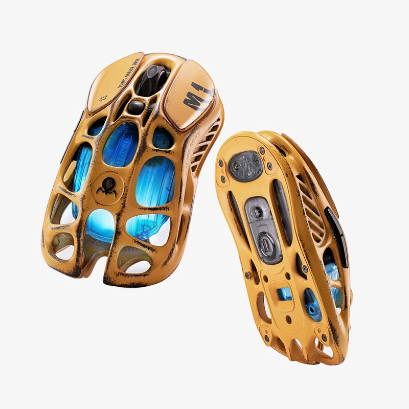 GravaStar Mercury M1 Pro Battle Worn Edition Wireless Gaming Mouse - Yellow 5 GravaStar Mercury M1 Pro Battle Worn Edition Wireless Gaming Mouse - Yellow - Ảnh 5