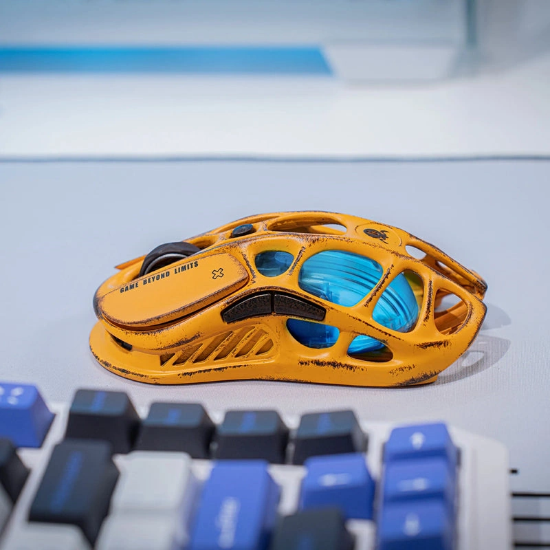 GravaStar Mercury M1 Pro Battle Worn Edition Wireless Gaming Mouse - Yellow 9 GravaStar Mercury M1 Pro Battle Worn Edition Wireless Gaming Mouse - Yellow - Ảnh 9