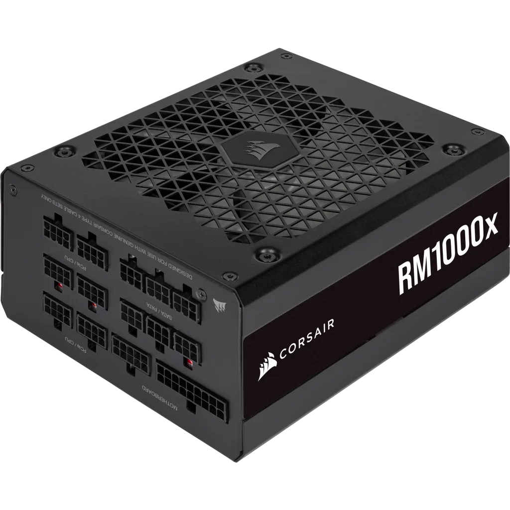CORSAIR RMx Series RM1000x (2024) PSU - 1000W, 80 plus Gold, Full Modular, ATX 3.1 & PCIe 5.1 2 CORSAIR RMx Series RM1000x (2024) PSU - 1000W, 80 plus Gold, Full Modular, ATX 3.1 & PCIe 5.1 - Ảnh 2