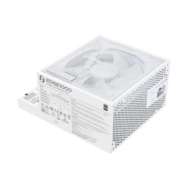 Lian Li Edge Series EG850 White PSU - 850W ATX12V v3.1, 80 Plus Platinum, Full Modular 3 Lian Li Edge Series EG850 White PSU - 850W ATX12V v3.1, 80 Plus Platinum, Full Modular - Ảnh 3