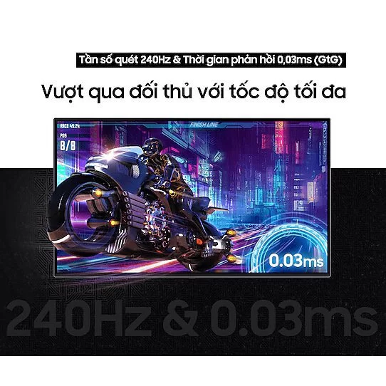Samsung Odyssey OLED G8 G80SD LS32DG802SEXXV Gaming Monitor - 32 inch, OLED, 240Hz, 0.03ms, UHD 4K (3840 x 2160) 21 Samsung Odyssey OLED G8 G80SD LS32DG802SEXXV Gaming Monitor - 32 inch, OLED, 240Hz, 0.03ms, UHD 4K (3840 x 2160) - Ảnh 21