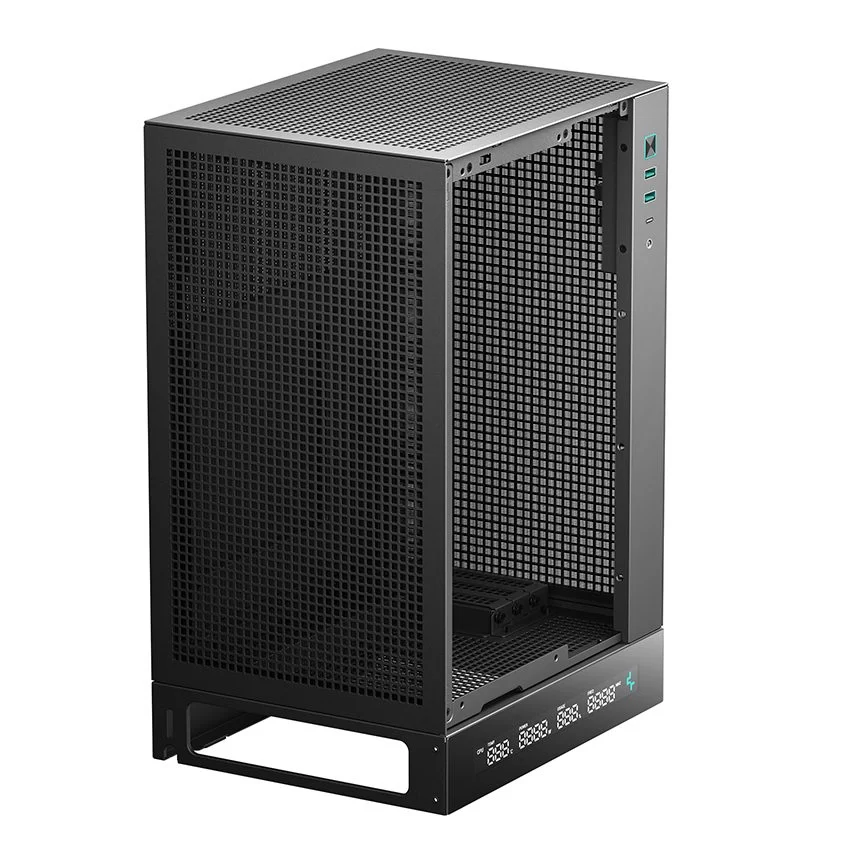 DEEPCOOL CH170 Digital - Black, vertical ITX Case 8 DEEPCOOL CH170 Digital - Black, vertical ITX Case - Ảnh 8