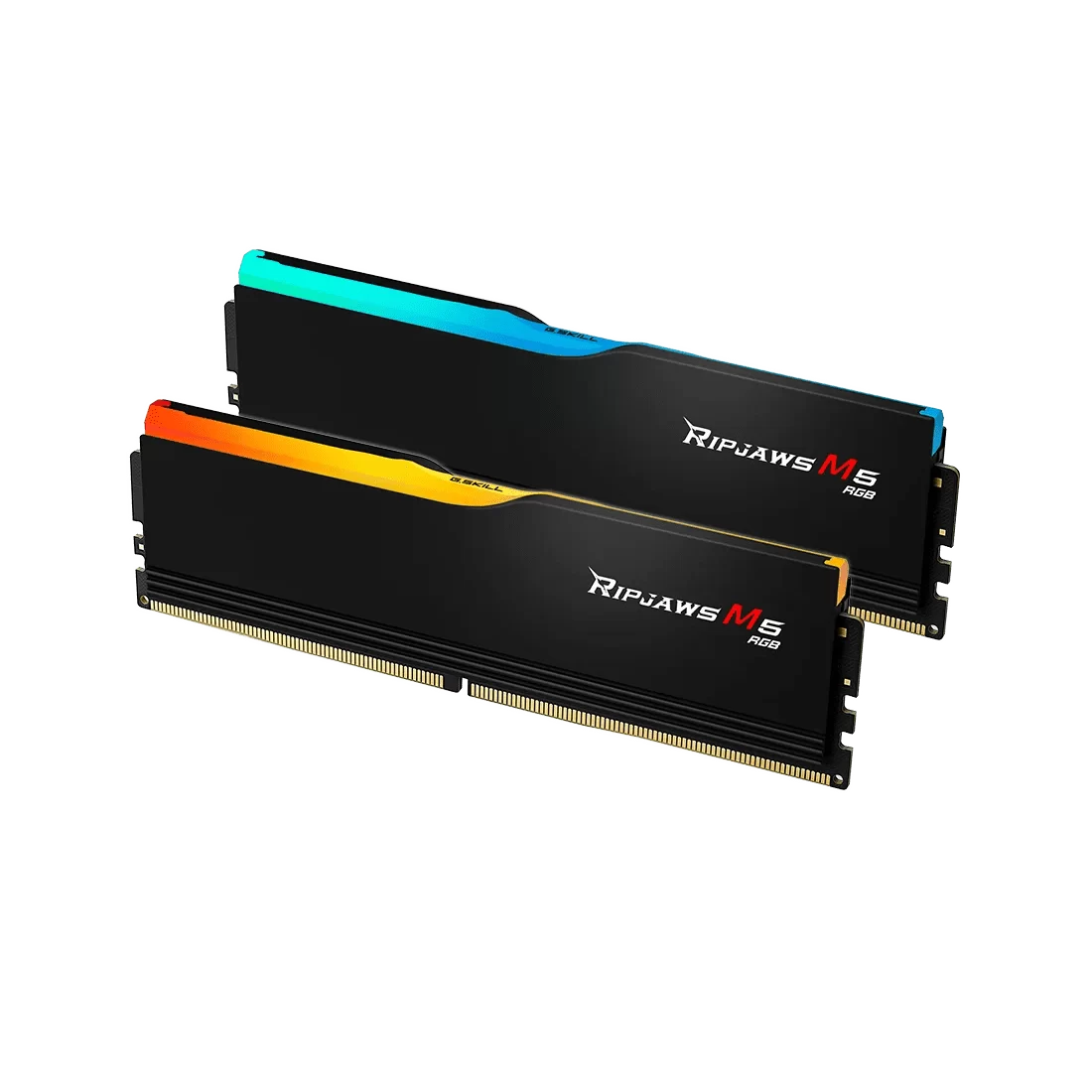 G.Skill Ripjaws M5 RGB Black 64GB (2x32GB) DDR5 Memory Kit - Intel XMP, 6000MHz CL32 (F5-6000J3238G32GX2-RM5RK) 4 G.Skill Ripjaws M5 RGB Black 64GB (2x32GB) DDR5 Memory Kit - Intel XMP, 6000MHz CL32 (F5-6000J3238G32GX2-RM5RK) - Ảnh 4