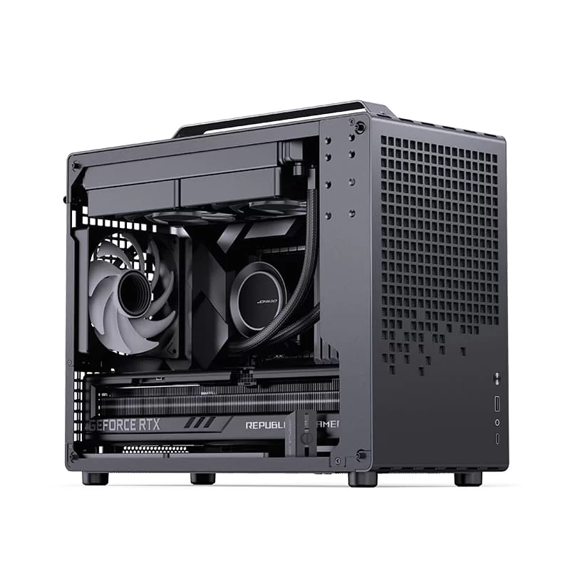 Jonsbo Z20 Black Mini Case - Micro-ATX, Detachable Carrying handle, support 240 AIO 29 Jonsbo Z20 Black Mini Case - Micro-ATX, Detachable Carrying handle, support 240 AIO - Ảnh 29