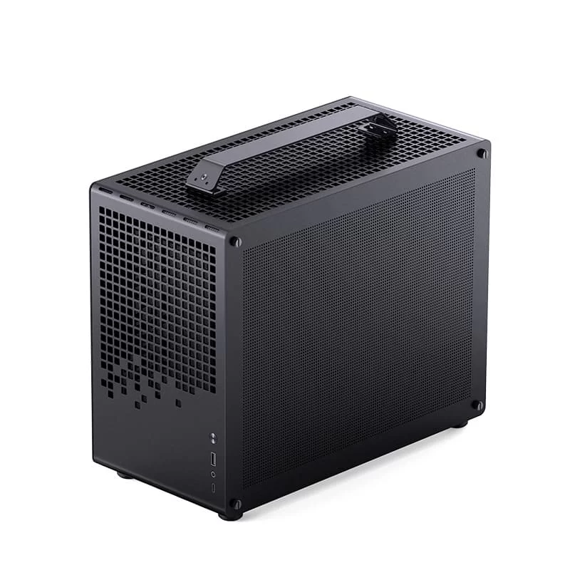 Jonsbo Z20 Black Mini Case - Micro-ATX, Detachable Carrying handle, support 240 AIO 3 Jonsbo Z20 Black Mini Case - Micro-ATX, Detachable Carrying handle, support 240 AIO - Ảnh 3