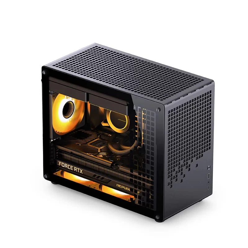 Jonsbo Z20 Black Mini Case - Micro-ATX, Detachable Carrying handle, support 240 AIO 11 Jonsbo Z20 Black Mini Case - Micro-ATX, Detachable Carrying handle, support 240 AIO - Ảnh 11
