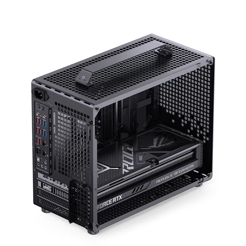 Jonsbo Z20 Black Mini Case - Micro-ATX, Detachable Carrying handle, support 240 AIO 19 Jonsbo Z20 Black Mini Case - Micro-ATX, Detachable Carrying handle, support 240 AIO - Ảnh 19