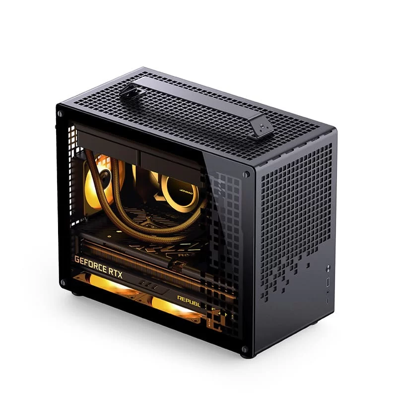 Jonsbo Z20 Black Mini Case - Micro-ATX, Detachable Carrying handle, support 240 AIO 20 Jonsbo Z20 Black Mini Case - Micro-ATX, Detachable Carrying handle, support 240 AIO - Ảnh 20