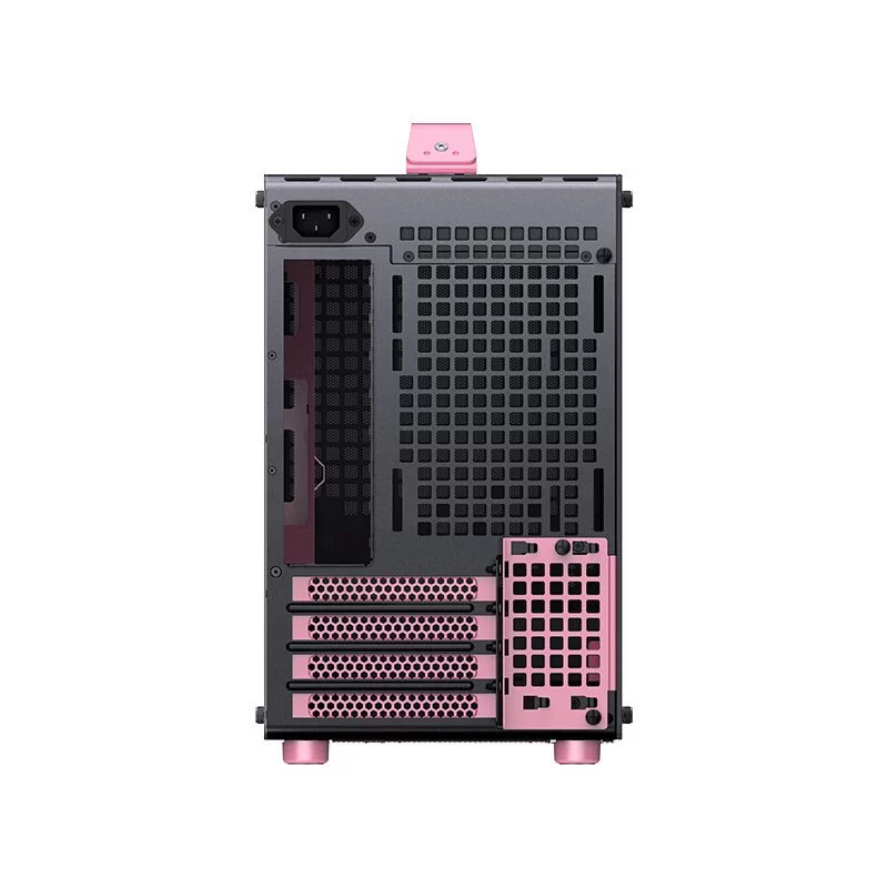 Jonsbo Z20 Black Pink Mini Case - Micro-ATX, Detachable Carrying handle, support 240 AIO 3 Jonsbo Z20 Black Pink Mini Case - Micro-ATX, Detachable Carrying handle, support 240 AIO - Ảnh 3