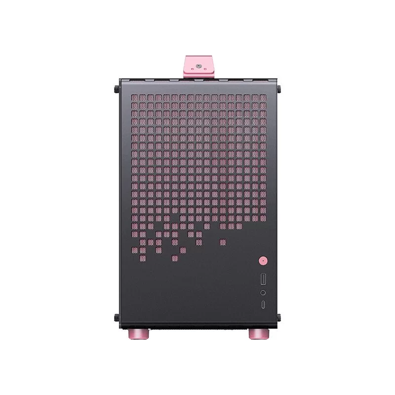 Jonsbo Z20 Black Pink Mini Case - Micro-ATX, Detachable Carrying handle, support 240 AIO 7 Jonsbo Z20 Black Pink Mini Case - Micro-ATX, Detachable Carrying handle, support 240 AIO - Ảnh 7