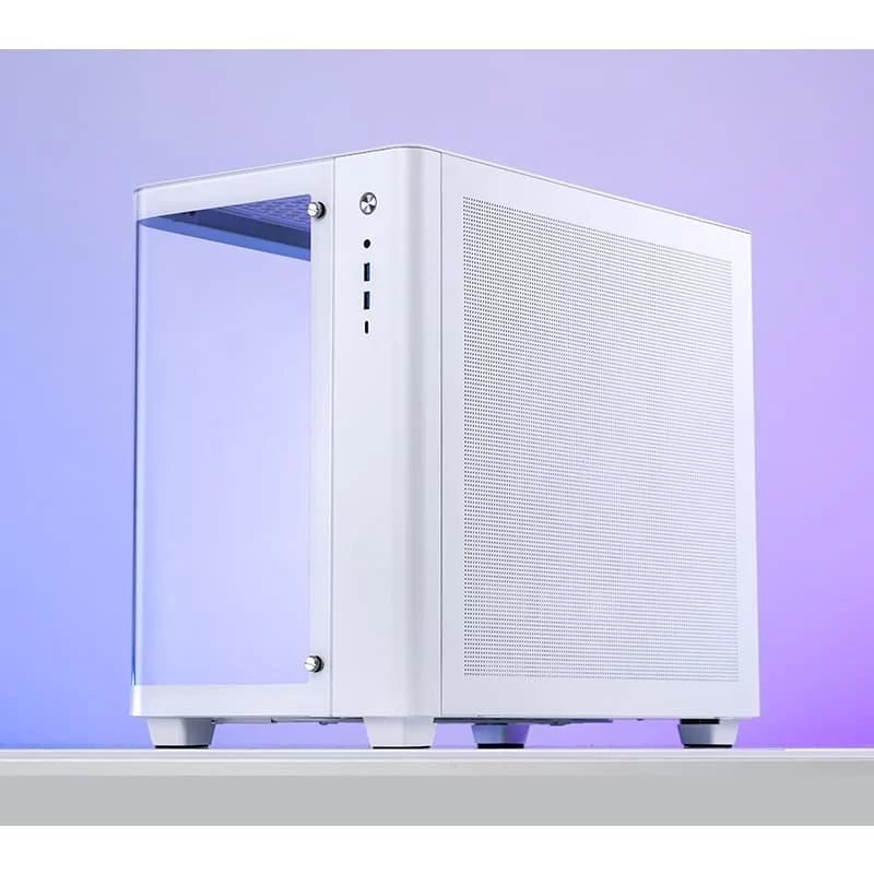 Jonsbo TK-3 White One-piece Curved Glass Mid-Tower Case - Support BTF MB, Dual 360 AIO 34 Jonsbo TK-3 White One-piece Curved Glass Mid-Tower Case - Support BTF MB, Dual 360 AIO - Ảnh 34