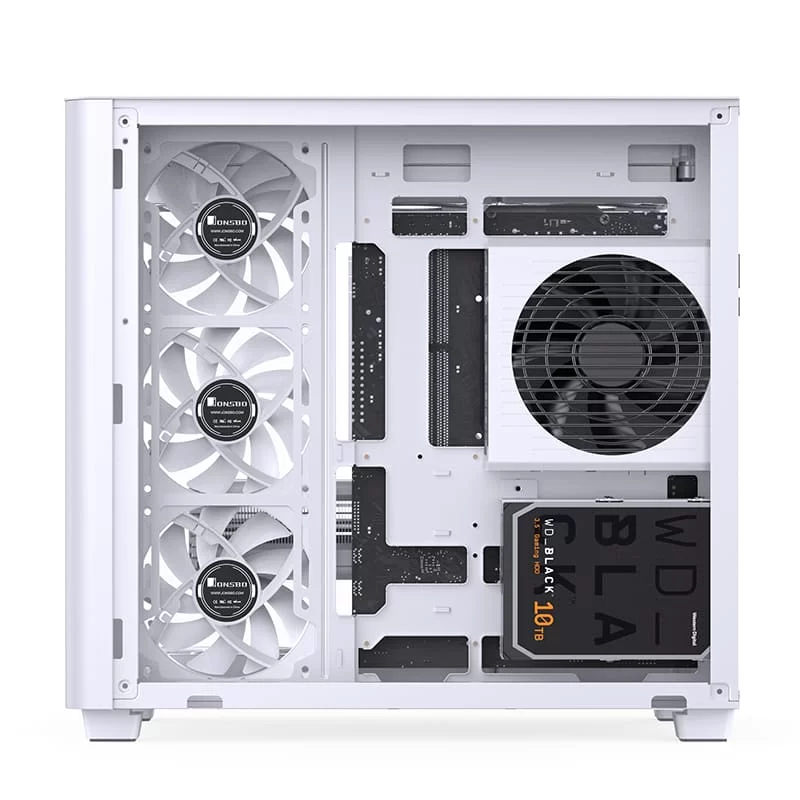 Jonsbo TK-3 White One-piece Curved Glass Mid-Tower Case - Support BTF MB, Dual 360 AIO 27 Jonsbo TK-3 White One-piece Curved Glass Mid-Tower Case - Support BTF MB, Dual 360 AIO - Ảnh 27