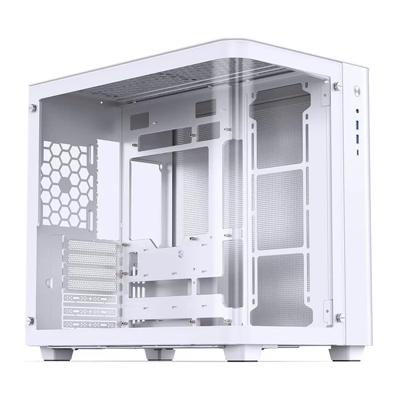 Jonsbo TK-3 White One-piece Curved Glass Mid-Tower Case - Support BTF MB, Dual 360 AIO 31 Jonsbo TK-3 White One-piece Curved Glass Mid-Tower Case - Support BTF MB, Dual 360 AIO - Ảnh 31