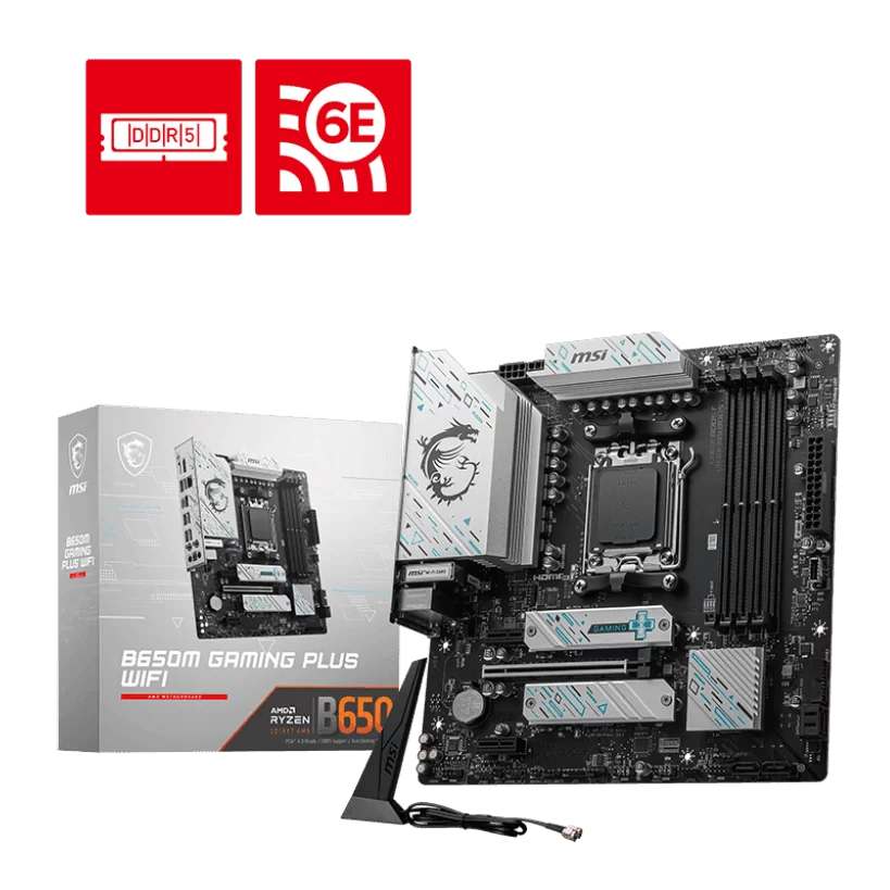MSI B650M GAMING PLUS WIFI Mainboard 1 MSI B650M GAMING PLUS WIFI Mainboard