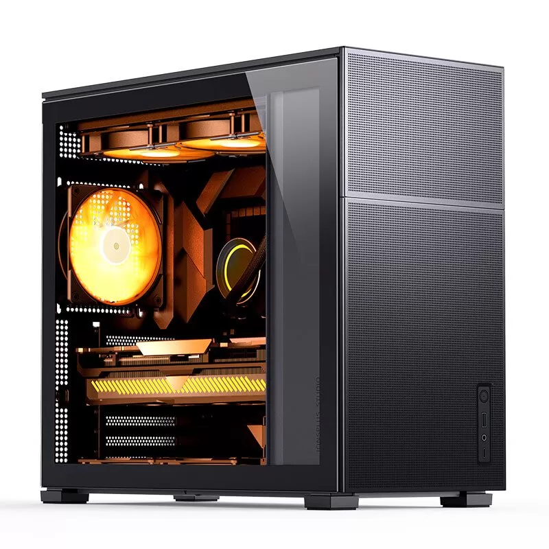 Jonsbo D41 MESH Black ATX Mid Tower Case - Support GPU RTX 4090 + 360 AIO + ATX Power 2 Jonsbo D41 MESH Black ATX Mid Tower Case - Support GPU RTX 4090 + 360 AIO + ATX Power - Ảnh 2