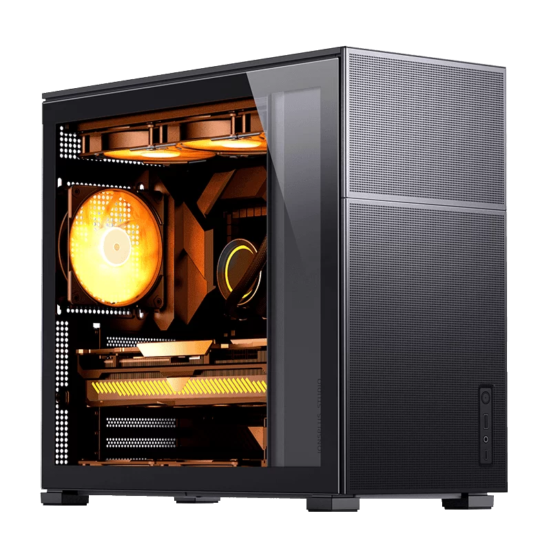 Jonsbo D41 MESH Black ATX Mid Tower Case - Support GPU RTX 4090 + 360 AIO + ATX Power 1 Jonsbo D41 MESH Black ATX Mid Tower Case - Support GPU RTX 4090 + 360 AIO + ATX Power