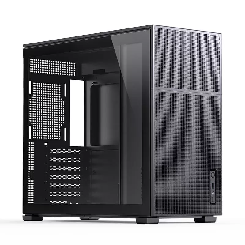 Jonsbo D41 MESH Black ATX Mid Tower Case - Support GPU RTX 4090 + 360 AIO + ATX Power 6 Jonsbo D41 MESH Black ATX Mid Tower Case - Support GPU RTX 4090 + 360 AIO + ATX Power - Ảnh 6