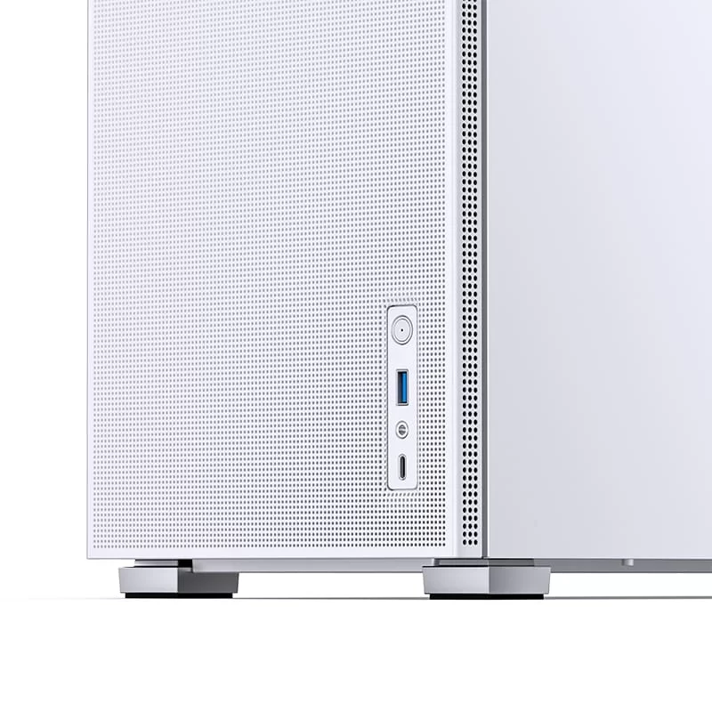 Jonsbo D41 MESH SCREEN White ATX Mid Tower Case - Sub HD-LCD Display,Support GPU RTX 4090 + 360 AIO + ATX Power 9 Jonsbo D41 MESH SCREEN White ATX Mid Tower Case - Sub HD-LCD Display,Support GPU RTX 4090 + 360 AIO + ATX Power - Ảnh 9