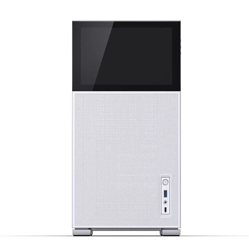 Jonsbo D41 MESH SCREEN White ATX Mid Tower Case - Sub HD-LCD Display,Support GPU RTX 4090 + 360 AIO + ATX Power 8 Jonsbo D41 MESH SCREEN White ATX Mid Tower Case - Sub HD-LCD Display,Support GPU RTX 4090 + 360 AIO + ATX Power - Ảnh 8