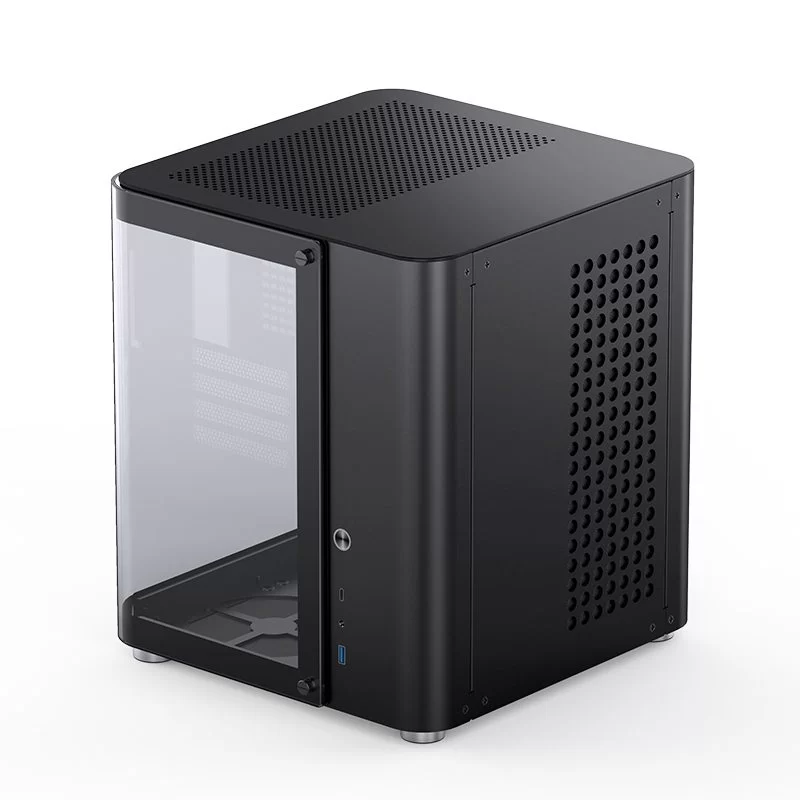Jonsbo TK-1 Black Micro ATX Mini Tower Case - Hyperboloid Glass Design, Support ATX power + 240 AIO 13 Jonsbo TK-1 Black Micro ATX Mini Tower Case - Hyperboloid Glass Design, Support ATX power + 240 AIO - Ảnh 13