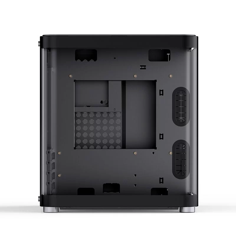 Jonsbo TK-1 Black Micro ATX Mini Tower Case - Hyperboloid Glass Design, Support ATX power + 240 AIO 11 Jonsbo TK-1 Black Micro ATX Mini Tower Case - Hyperboloid Glass Design, Support ATX power + 240 AIO - Ảnh 11