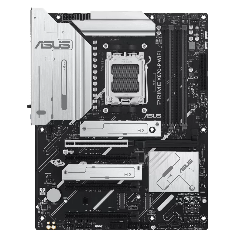 ASUS PRIME X870-P WIFI-CSM Mainboard 2 ASUS PRIME X870-P WIFI-CSM Mainboard - Ảnh 2