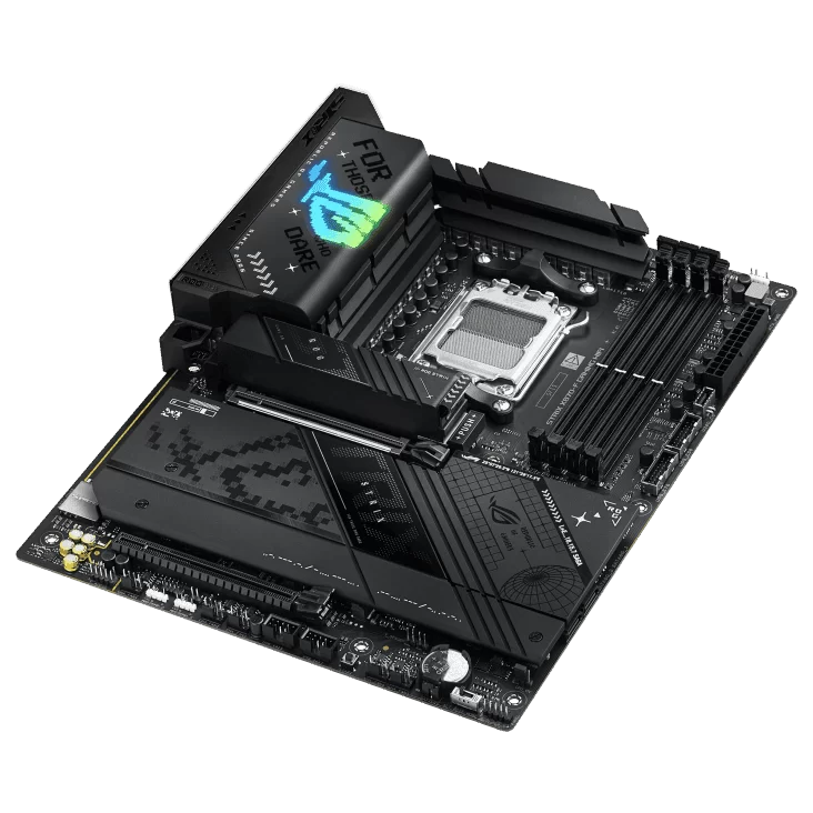 ASUS ROG STRIX X870-F GAMING WIFI Mainboard 4 ASUS ROG STRIX X870-F GAMING WIFI Mainboard - Ảnh 4