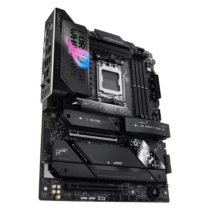 ASUS ROG STRIX X870E-E GAMING WIFI Mainboard 3 ASUS ROG STRIX X870E-E GAMING WIFI Mainboard - Ảnh 3