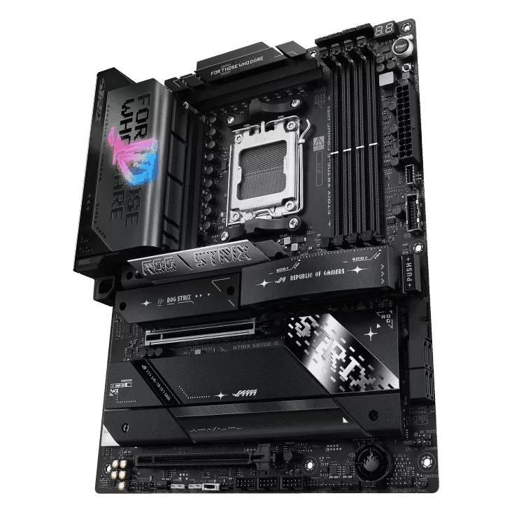 ASUS ROG STRIX X870E-E GAMING WIFI Mainboard 4 ASUS ROG STRIX X870E-E GAMING WIFI Mainboard - Ảnh 4