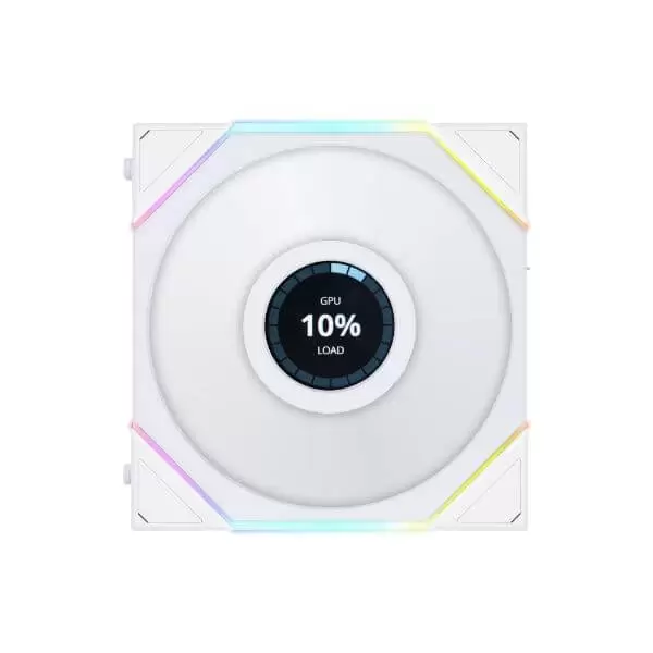 Lian Li UNI FAN TL LCD 120 Triple White Fan (12TLLCD3W) - 3x 120mm fans, 1x UNI FAN Controller Cable (P-7P) 5 Lian Li UNI FAN TL LCD 120 Triple White Fan (12TLLCD3W) - 3x 120mm fans, 1x UNI FAN Controller Cable (P-7P) - Ảnh 5