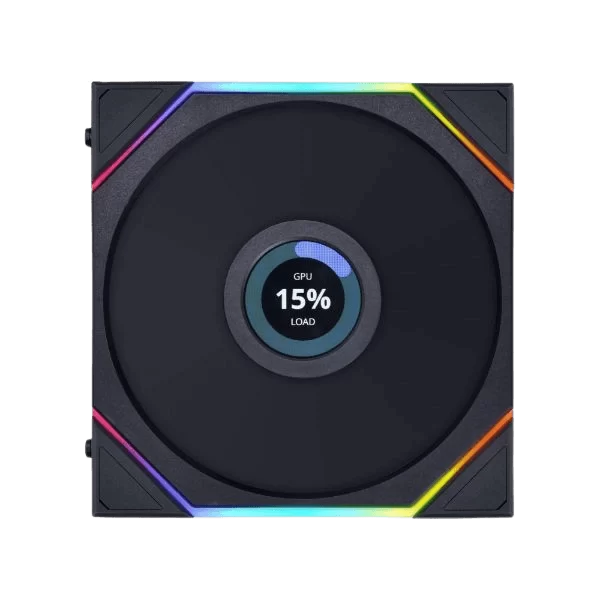 Lian Li UNI FAN TL LCD 140 Reverse Blade Single Black Fan (14RTLLCD1B) - 1x 140mm fans 1 Lian Li UNI FAN TL LCD 140 Reverse Blade Single Black Fan (14RTLLCD1B) - 1x 140mm fans