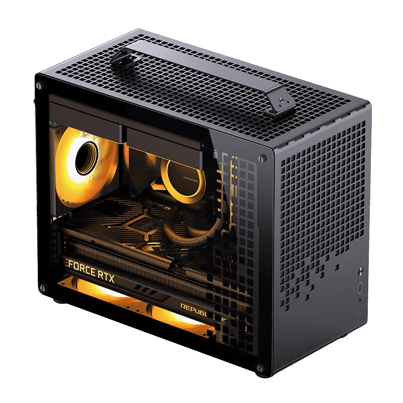 Jonsbo Z20 Black Mini Case - Micro-ATX, Detachable Carrying handle, support 240 AIO 1 Jonsbo Z20 Black Mini Case - Micro-ATX, Detachable Carrying handle, support 240 AIO