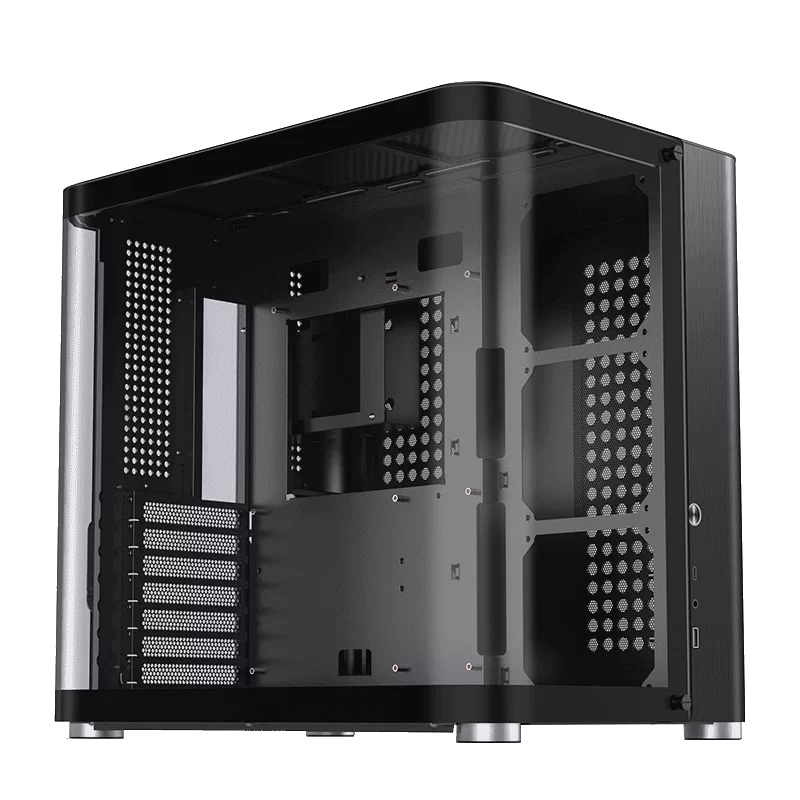Jonsbo TK-2 Black Mid Tower Case - Hyperboloid Glass Design, Mid-Tower, Support BTF MB + 360 AIO 1 Jonsbo TK-2 Black Mid Tower Case - Hyperboloid Glass Design, Mid-Tower, Support BTF MB + 360 AIO